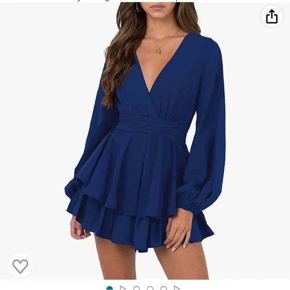 Nova In The Sky Navy Fun Dress XS - Picture 2 of 2